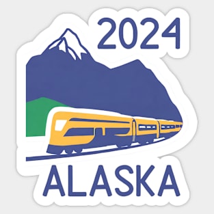 Alaska Railroad 2024 Vacation Sticker